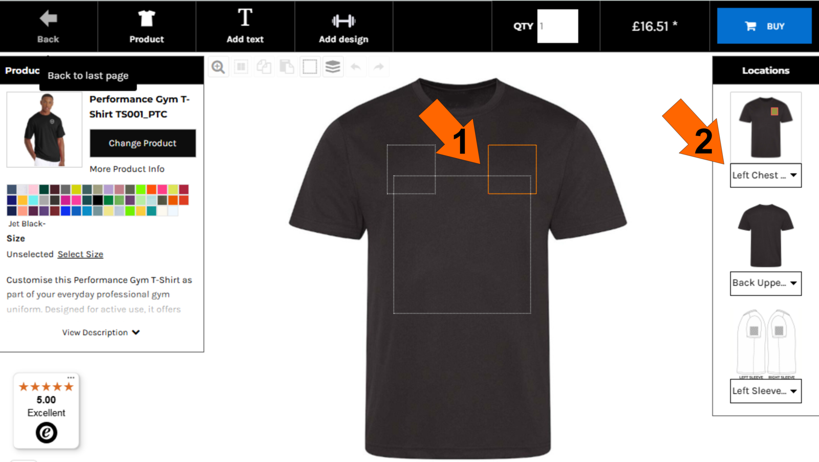 PTC Designer Location Guideline