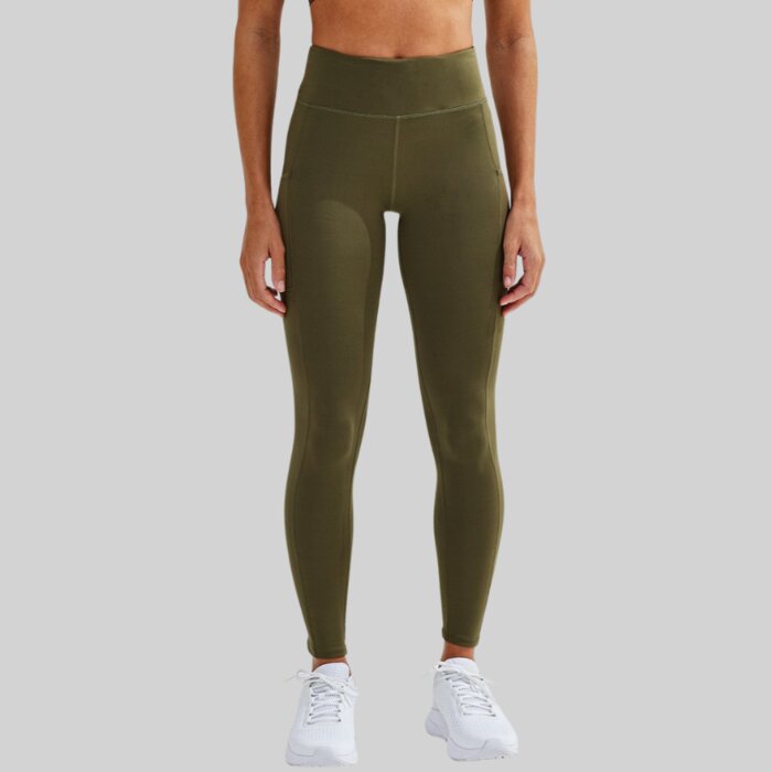 Ladies Compression Pocket Leggings - Performance Fabric Thumbnail