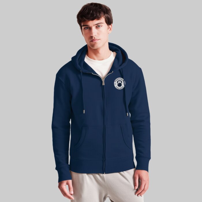 Soft-Feel Zipped Gym Hoodie Thumbnail
