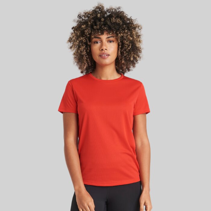Ladies Recycled Polyester T-shirt - Performance Fabric Thumbnail