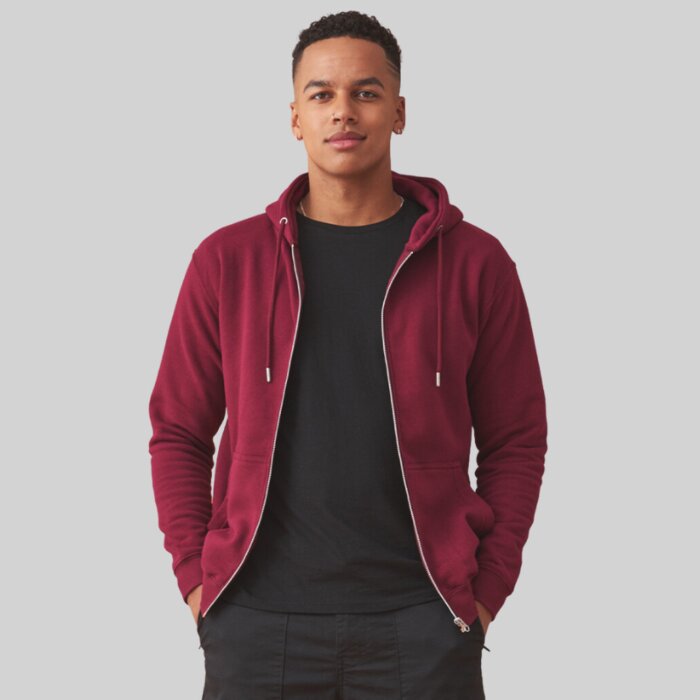 Organic Zipped Hoodie Thumbnail