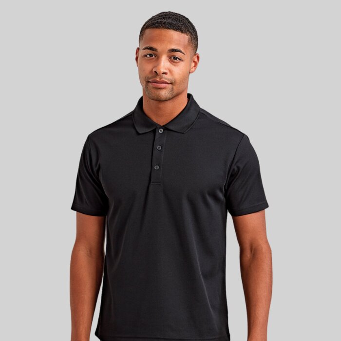 Recycled Polyester Spun Dyed Polo Shirt - Performance Fabric Thumbnail