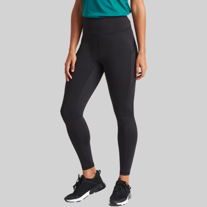 Ladies Recycled Stretch Leggings - Performance Fabric Thumbnail