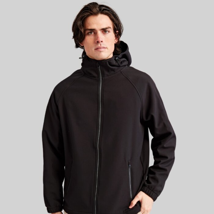 Hooded 2-layer softshell jacket Thumbnail