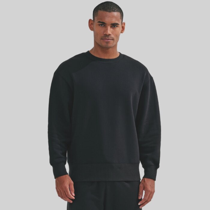Relaxed Fit Polycotton Sweatshirt  Thumbnail