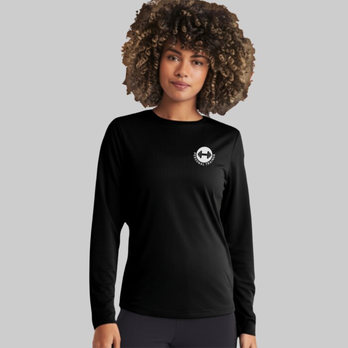Women's Long Sleeve Performance Gym T-Shirt Thumbnail