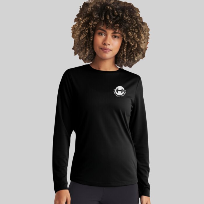 Women's Long Sleeve Performance Gym T-Shirt Thumbnail