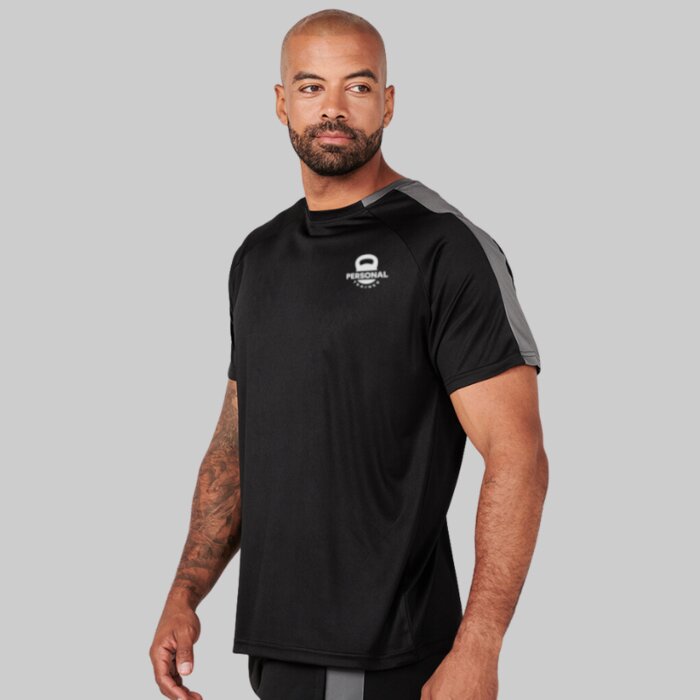 Unite Performance Contrast Gym Uniform T-Shirt Thumbnail