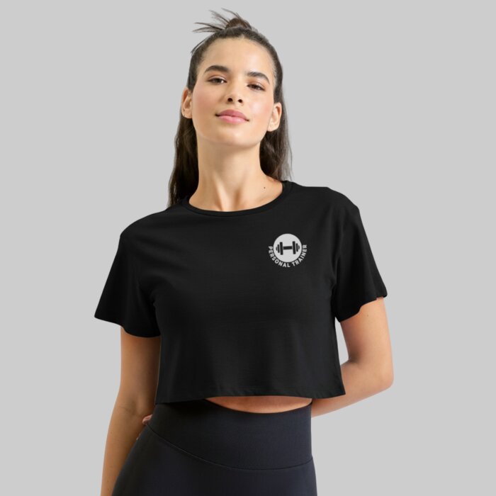 Women’s Cropped Fitness T-Shirt Thumbnail