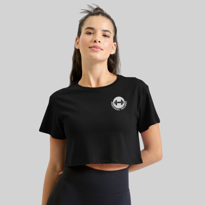 Women’s Cropped Fitness T-Shirt Thumbnail