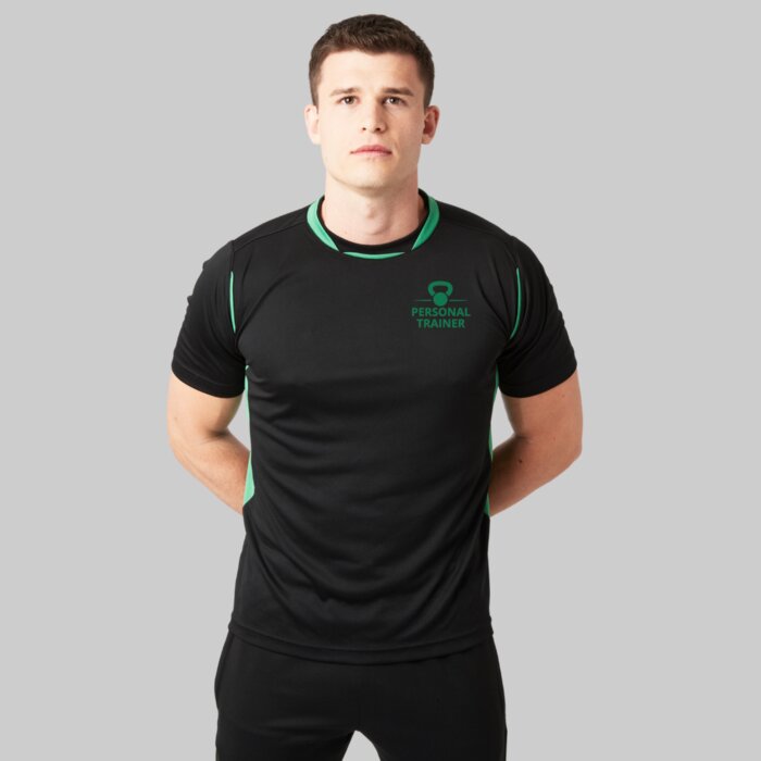 Micro Pro Performance Fitness T-Shirt – Contrast Design Thumbnail