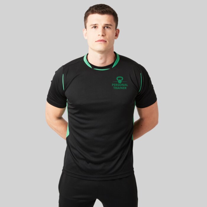Micro Pro Performance Fitness T-Shirt – Contrast Design Thumbnail