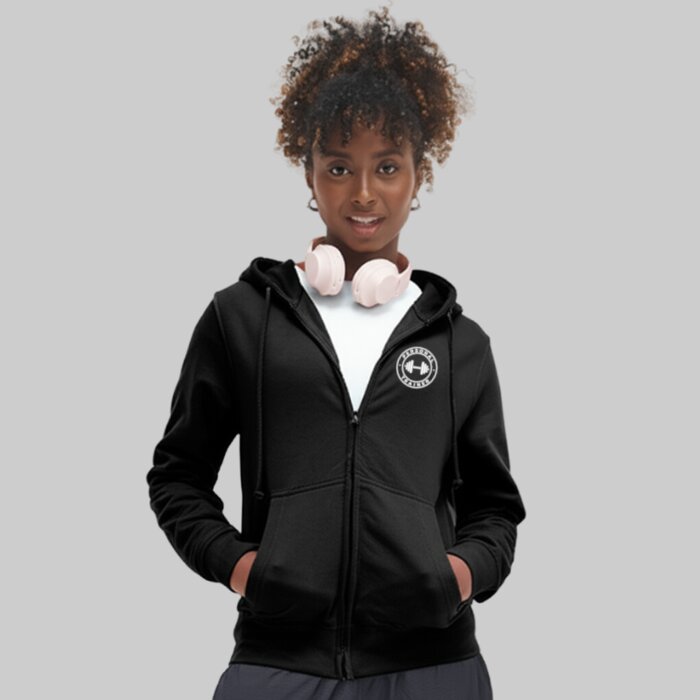 Women's Zipped Gym Hoodie - Classic fit Thumbnail