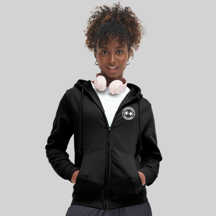 Women's Zipped Gym Hoodie - Classic fit Thumbnail