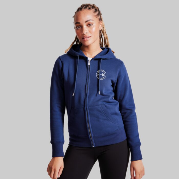 Women's Zipped Shaped-fit Gym Hoodie Thumbnail