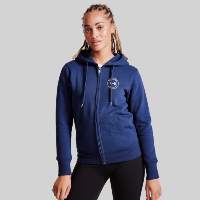 Women's Zipped Shaped-fit Gym Hoodie Thumbnail