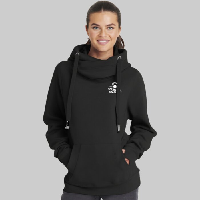 Heavyweight Cross Neck Gym Hoodie Thumbnail