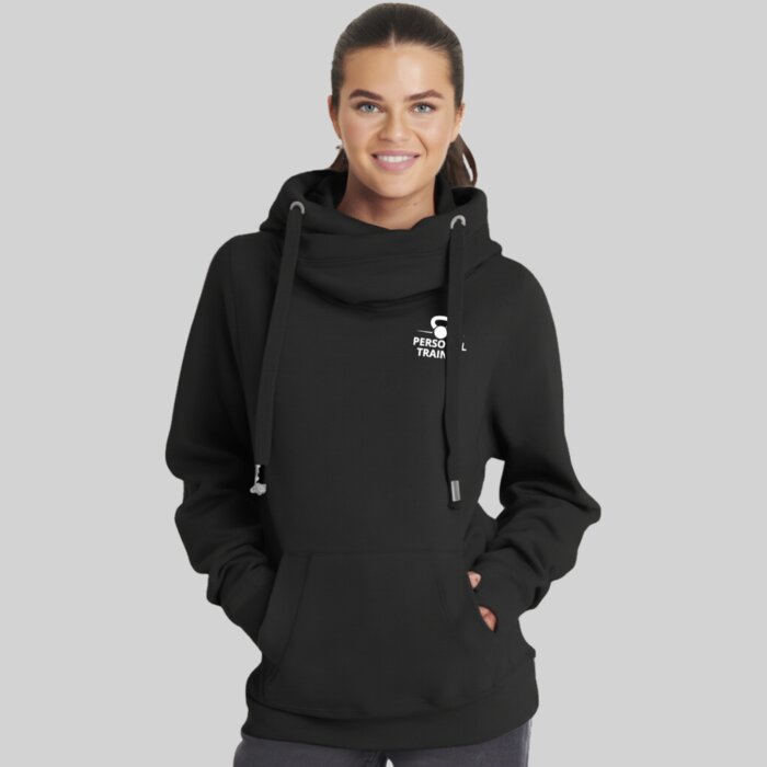 Heavyweight Cross Neck Gym Hoodie Thumbnail