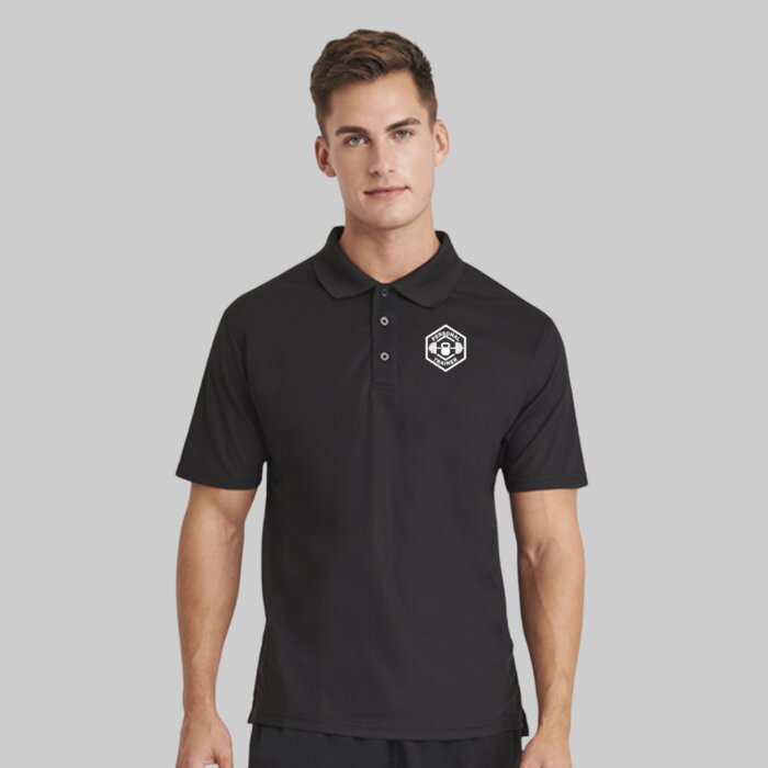 Enhanced Performance Gym Polo Shirt Thumbnail