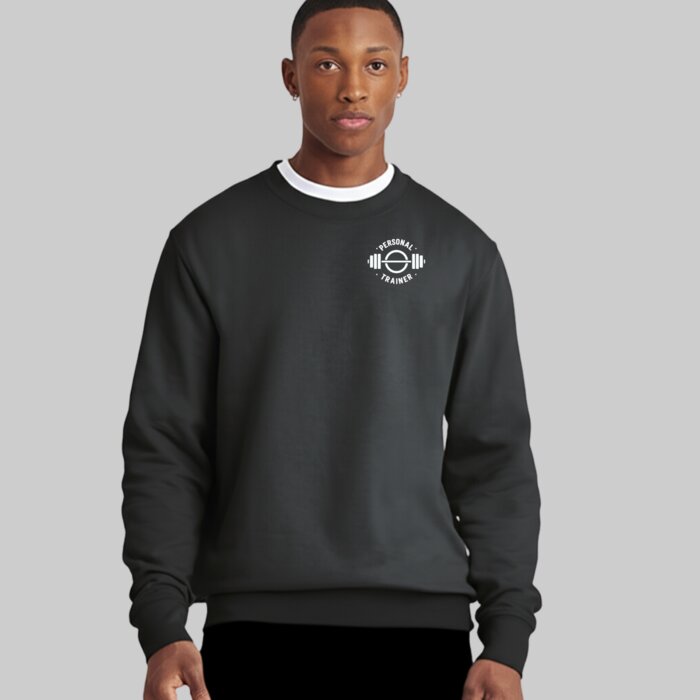 Crew Neck Gym Sweatshirt - Classic Fit Thumbnail