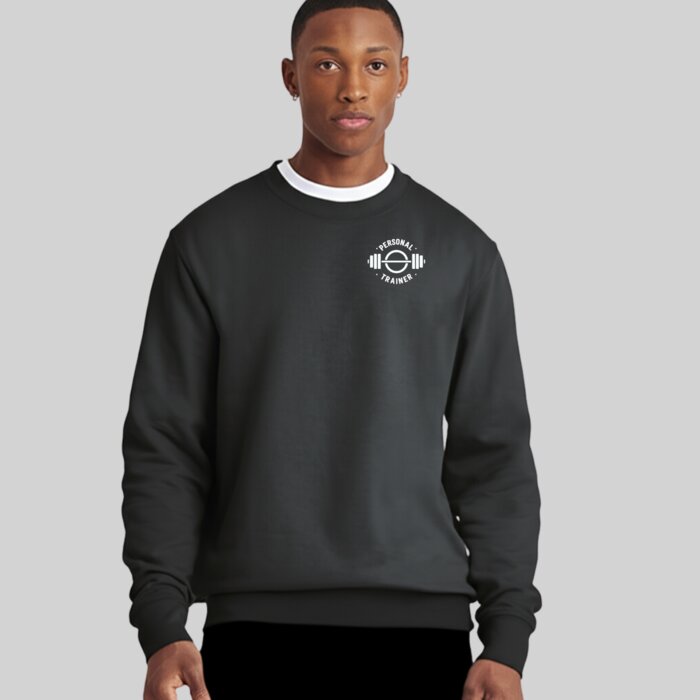 Crew Neck Gym Sweatshirt - Classic Fit Thumbnail