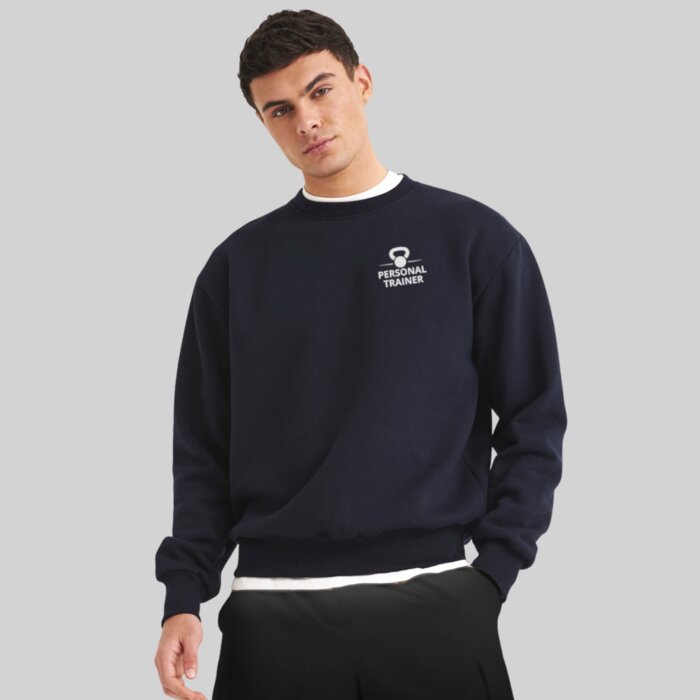 Heavyweight Oversized Gym Sweatshirt – Boxy Fit Style Thumbnail