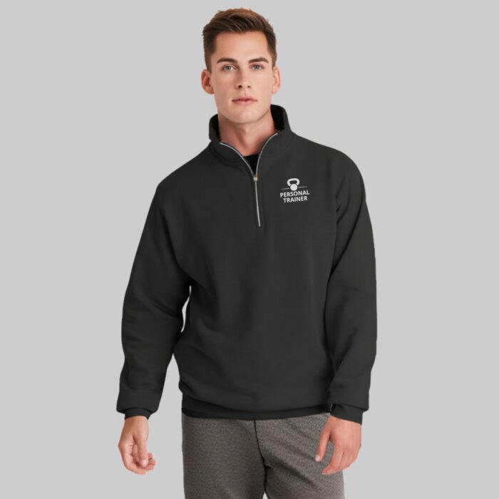1/4 Zip Neck Gym Sweatshirt Thumbnail