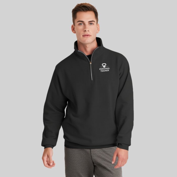 1/4 Zip Neck Gym Sweatshirt Thumbnail
