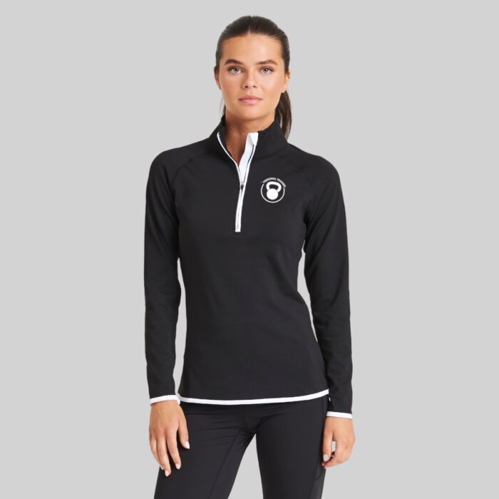 Women’s Slim Fit Technical 1/2 Zip Gym Sweatshirt Thumbnail