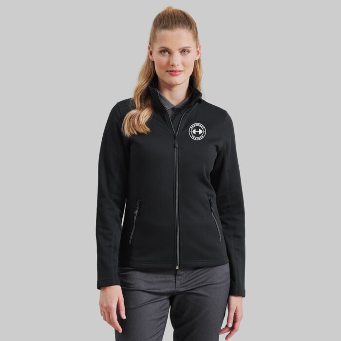 Women's High Neck Recycled Performance Sweat Jacket Thumbnail