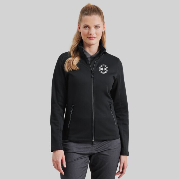 Women's High Neck Recycled Performance Sweat Jacket Thumbnail