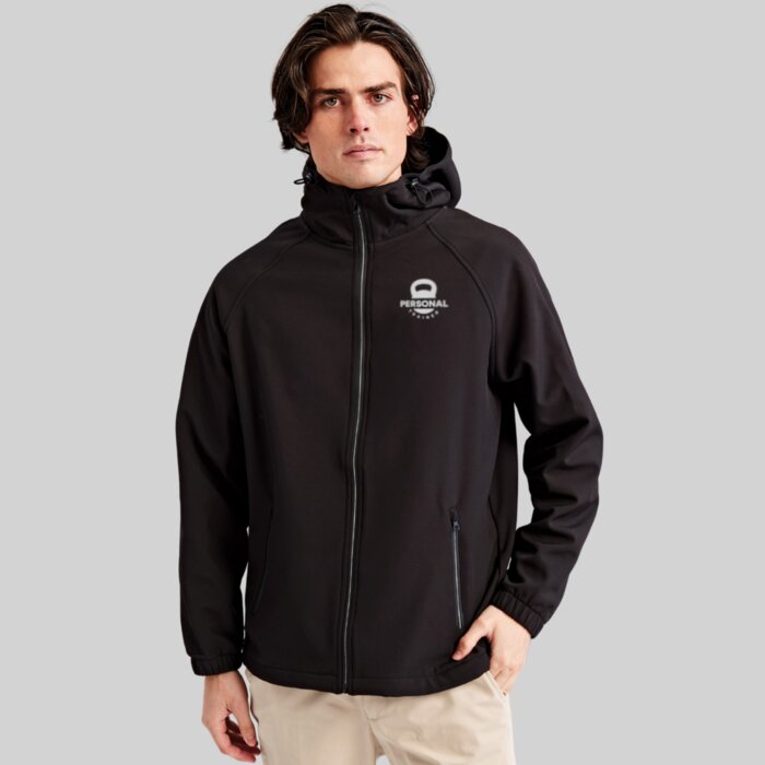 Hooded 2-Layer Performance Softshell Jacket Thumbnail