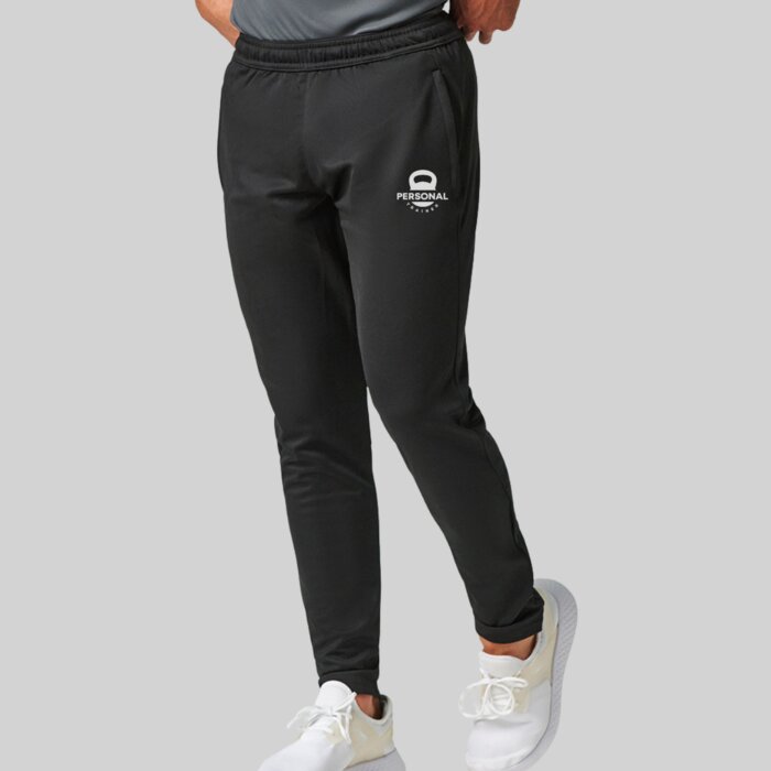 Slim Leg Performance Fitness Pants with Ankle Zips Thumbnail