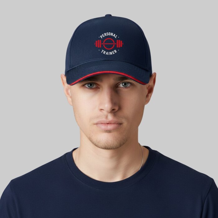 Contrast Trim 5-Panel Gym Cap  Thumbnail