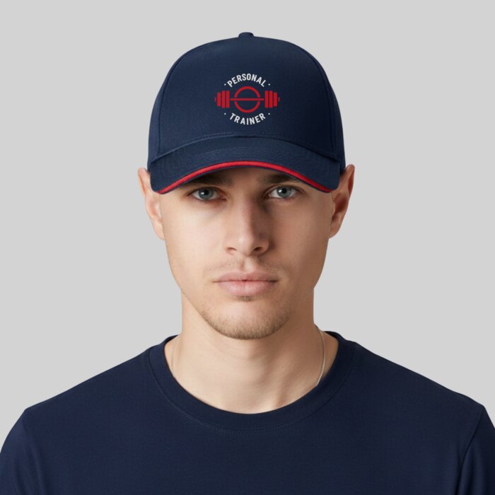 Contrast Trim 5-Panel Gym Cap  Thumbnail