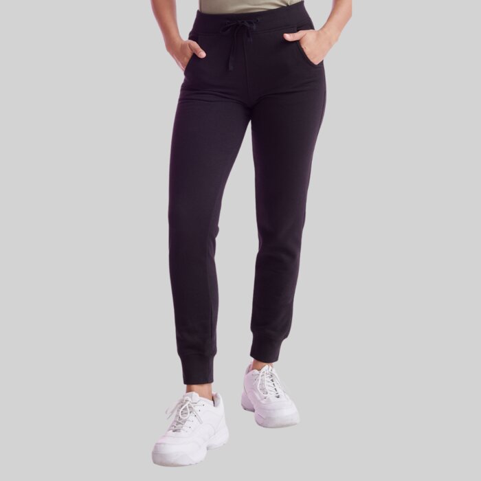 Ladies Slim Fit Cuffed Jog Pants Thumbnail