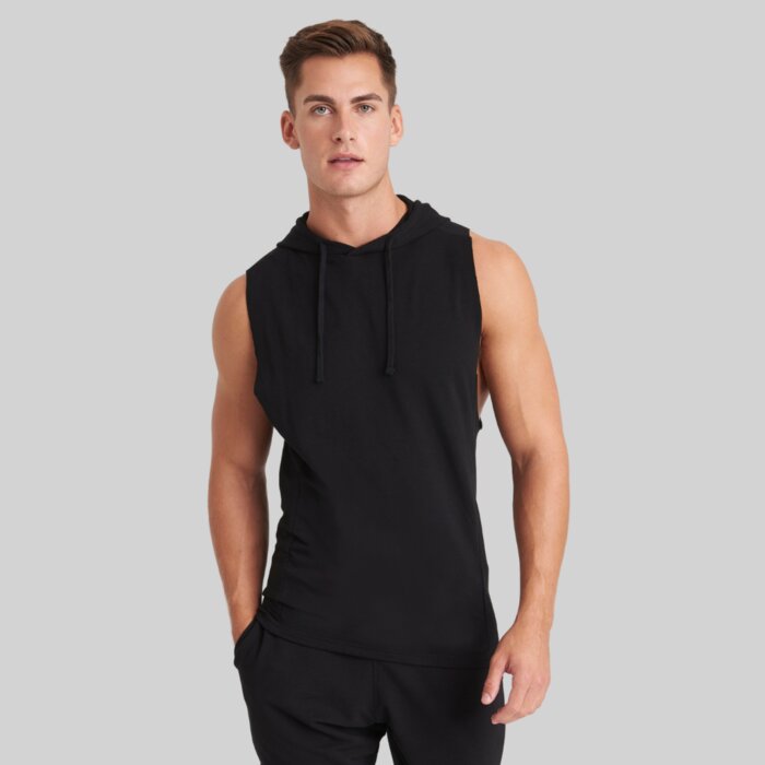 Sleeveless Muscle Hoodie Thumbnail