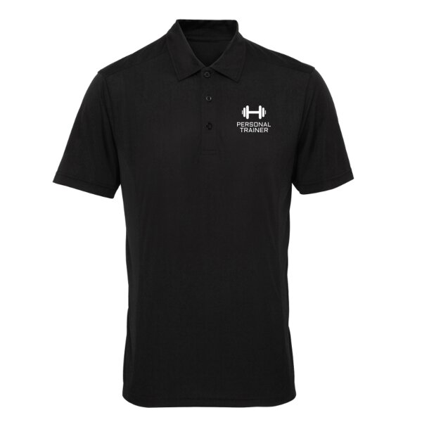 Personal Trainer - Slim Fit Technical Polo Shirt - Performance Fabric Thumbnail