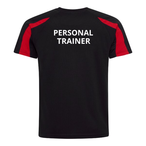 Personal Trainer - Contrast Sleeve, T-shirt - Performance Fabric Thumbnail