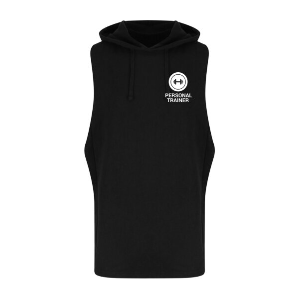 Personal Trainer - Sleeveless Muscle Hoodie Thumbnail