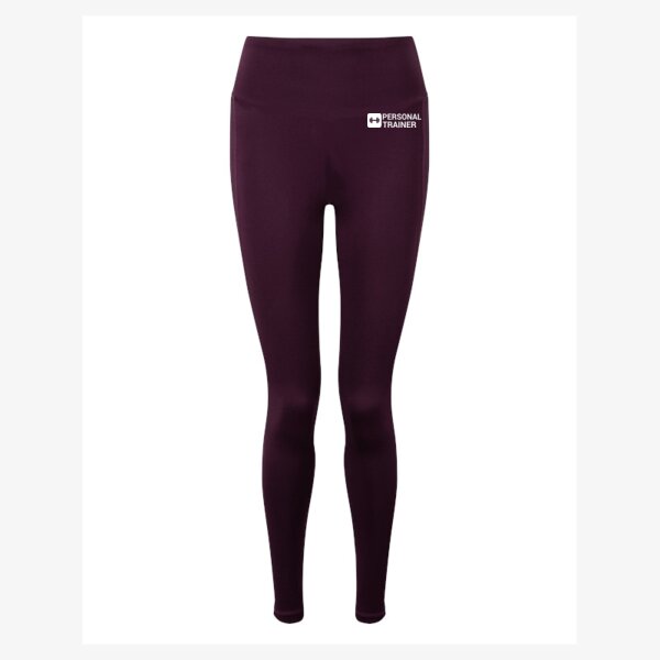 Personal Trainer - Ladies Fitted Stretch Legging - Performance Fabric Thumbnail