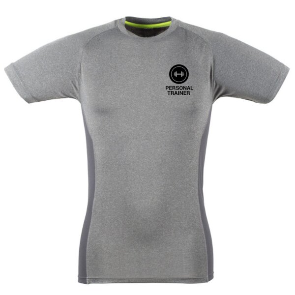Personal Trainer - Technical Side Mesh Fitted T-shirt - Performance Fabric Thumbnail