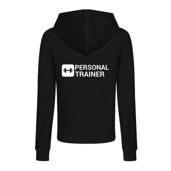 Personal Trainer - Ladies Zipped Hoodie Thumbnail