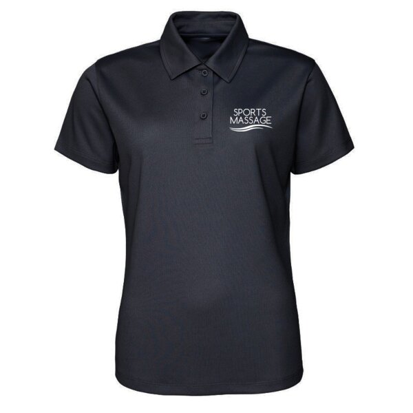 Sports Massage - Ladies Polo Shirt - Performance Fabric Thumbnail