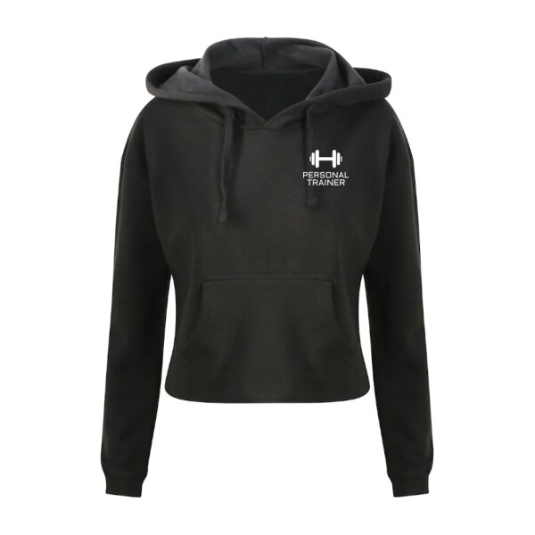 Personal Trainer - Ladies Cropped Hoodie Thumbnail