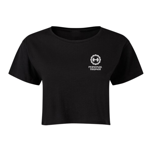 Personal Trainer - Ladies Cropped T-Shirt Thumbnail