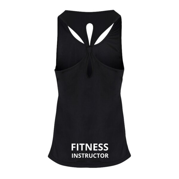 Fitness Instructor - Ladies Knot Vest - Performance Fabric Thumbnail