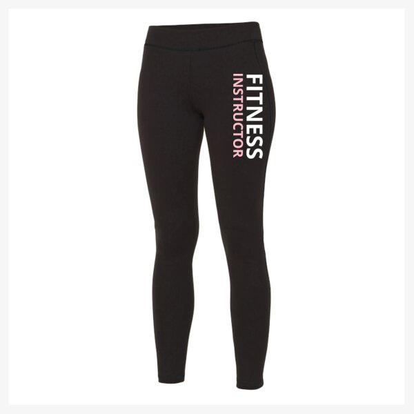 Fitness Instructor  - Ladies Full Length Athletic Pants - Performance Fabric Thumbnail