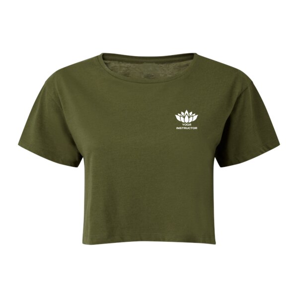 Yoga Instructor - Ladies Cropped T-Shirt Thumbnail
