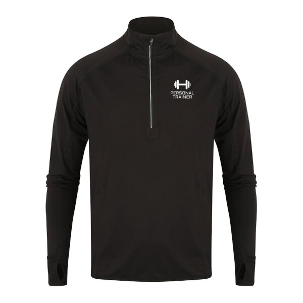 Personal Trainer - 1/4 Zip Neck Performance Mid Layer with Thumbholes Thumbnail
